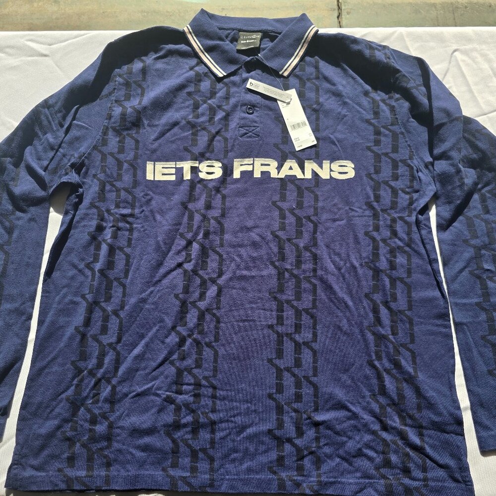 IETS Frans Long Sleeve Polo Shirt-XL